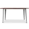 Mesa de Comedor Rectangular - Industrial - Madera - Tawny image 7