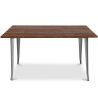 Mesa de Comedor Rectangular - Industrial - Madera - Tawny image 7