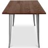 Mesa de Comedor Rectangular - Industrial - Madera - Tawny image 7
