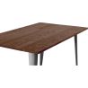 Mesa de Comedor Rectangular - Industrial - Madera - Tawny image 7