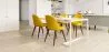 Silla de Comedor - Tapizada en Tela - Estilo Escandinavo - Evelyne image 7