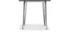 Mesa de Comedor Cuadrada - Diseño Industrial - Madera y Metal - Stylix image 7