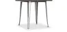 Mesa de Comedor Cuadrada - Diseño Industrial - Madera y Metal - Stylix image 7