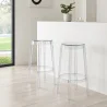 Taburete Diseño Transparente - 65cm -  Arthur image 7
