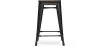 Taburete de Bar - Diseño Industrial - Madera y Acero - 60cm -Stylix image 7