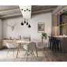 Mesa de Comedor Rectangular - Diseño Escandinavo - Madera - Deswick image 7