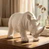 Figura Decorativa Rinoceronte - Blanco Mate - Rhyn image 7