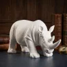 Figura Decorativa Rinoceronte - Blanco Mate - Rhyn image 7