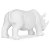 Figura Decorativa Rinoceronte - Blanco Mate - Rhyn image 7