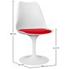 Silla de Comedor - Silla Giratoria Blanca - Tulip image 7