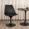 Silla de Comedor - Silla Giratoria Negra -Tulip image 7