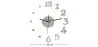 Reloj de Pared Half Way image 7