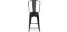 Taburete de Bar con Respaldo - Diseño Industrial  - 60cm - Stylix  image 7