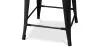 Taburete de Bar con Respaldo - Diseño Industrial  - 60cm - Stylix  image 7