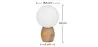 Lámpara de Mesa - Lámpara de Salón Diseño Escandinavo - Globo - Blum image 7