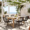 Silla de Comedor Ratán - Estilo Boho - Mia image 7