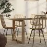 Silla de Comedor Ratán - Estilo Boho - Mia image 7