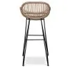 Taburete de Ratán con Reposabrazos - Estilo Boho Bali - 75cm - Many image 7