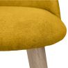 Silla de Comedor - Tapizada en Tela - Estilo Escandinavo - Evelyne  image 7