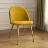 Silla de Comedor - Tapizada en Tela - Estilo Escandinavo - Evelyne  image 7