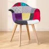 Premium Silla diseño Dawick - Patchwork Ray image 7