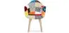 Silla de Comedor con Reposabrazos - Tapizada en Patchwork - Pixi image 7