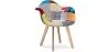 Silla de Comedor con Reposabrazos - Tapizada en Patchwork - Pixi image 7