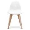 Silla de Comedor Tapizada en Tela - Estilo Escandinavo  - Denisse image 7