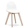 Silla de Comedor Tapizada en Tela - Estilo Escandinavo  - Denisse image 7