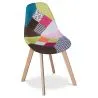 Silla de Comedor - Tapizada en Patchwork  - Simona  image 7