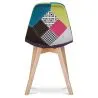 Silla de Comedor - Tapizada en Patchwork  - Simona  image 7