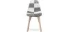 Silla de Comedor - Tapizada en Patchwork Blanco y Negro - Denisse  image 7