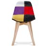 Silla de Comedor - Tapizada en Patchwork - Tessa  image 7
