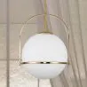 Lámpara de Techo Bola de Cristal - Lámpara Colgante Dorada - Anette image 7