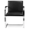 Silla de Oficina con Reposabrazos - Silla de Escritorio Tapizada en Polipiel- Brama  image 7