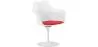 Silla de Comedor con Reposabrazos - Silla Giratoria Blanca -Tulipan  image 7