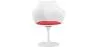 Silla de Comedor con Reposabrazos - Silla Giratoria Blanca -Tulipan  image 7