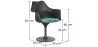 Silla de Comedor con reposabrazos  - Silla giratoria Negra - Tulipan image 7