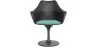 Silla de Comedor con reposabrazos  - Silla giratoria Negra - Tulipan image 7