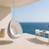 Sillón Colgante Diseño Huevo - Tapizado en Tela - Eny image 7