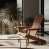 Silla de Exterior de Madera con Reposabrazos - Silla de Jardín - Adirondack  image 7