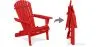 Silla de Exterior de Madera con Reposabrazos - Silla de Jardín - Adirondack  image 7