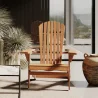 Silla de Exterior de Madera con Reposabrazos - Silla de Jardín - Adirondack  image 7