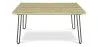 Mesa de Comedor Rectangular - Industrial - Madera y Metal - 150cm - Hairpin  image 7