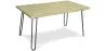 Mesa de Comedor Rectangular - Industrial - Madera y Metal - 150cm - Hairpin  image 7