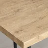 Mesa de Comedor Rectangular - Industrial - Madera y Metal - 150cm - Hairpin  image 7