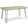 Mesa de Comedor Rectangular - Industrial - Madera y Metal - 150cm - Hairpin  image 7