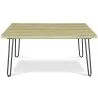 Mesa de Comedor Rectangular - Industrial - Madera y Metal - 150cm - Hairpin  image 7