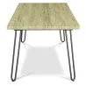 Mesa de Comedor Rectangular - Industrial - Madera y Metal - 150cm - Hairpin  image 7