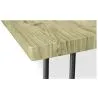Mesa de Comedor Rectangular - Industrial - Madera y Metal - 150cm - Hairpin  image 7